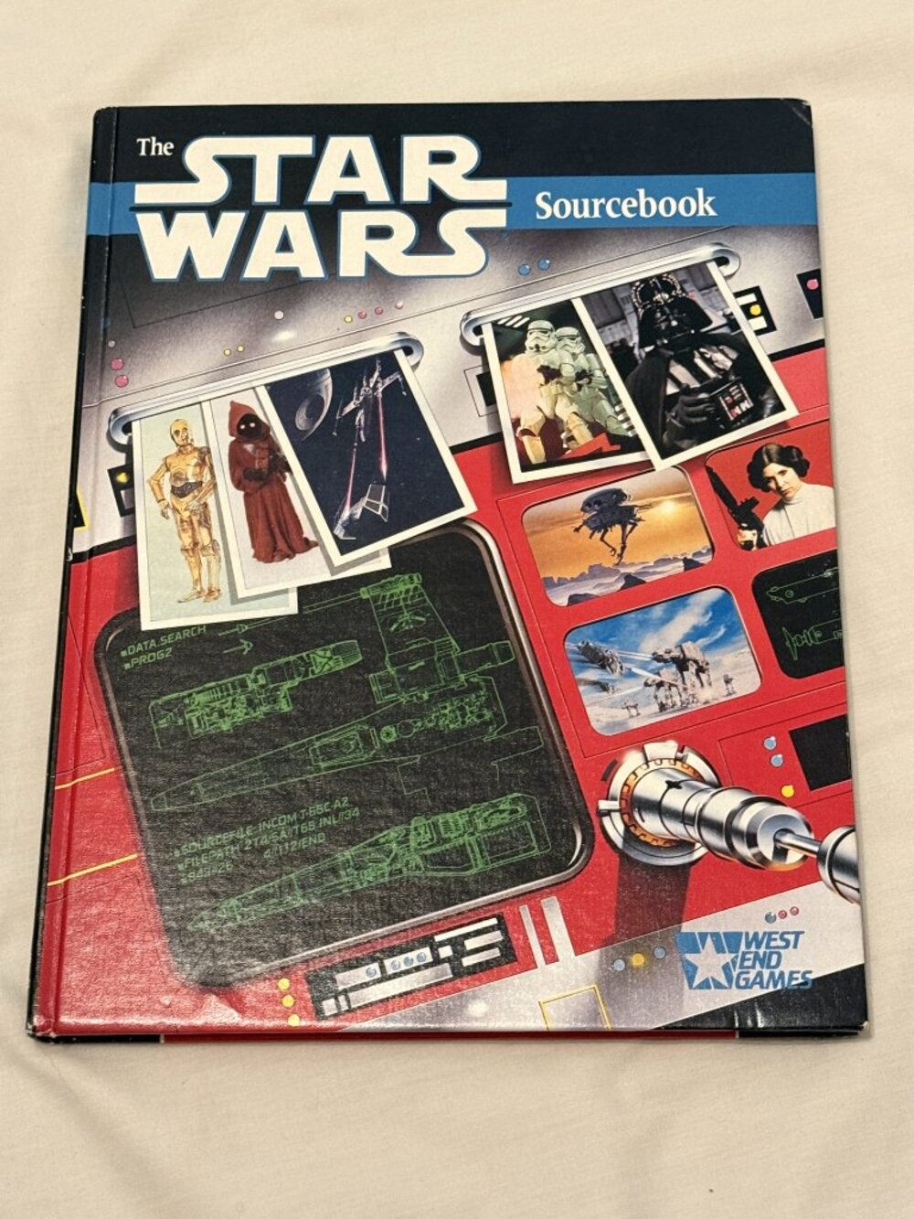 The Star Wars Sourcebook 1987 West End Games Companion to the RPG Gaming
